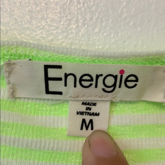 Green stripe top - Picture 2 of 2